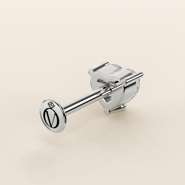 Signature Heart Lab Grown Diamond Piercing