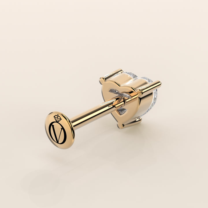 Signature Heart Lab Grown Diamond Piercing