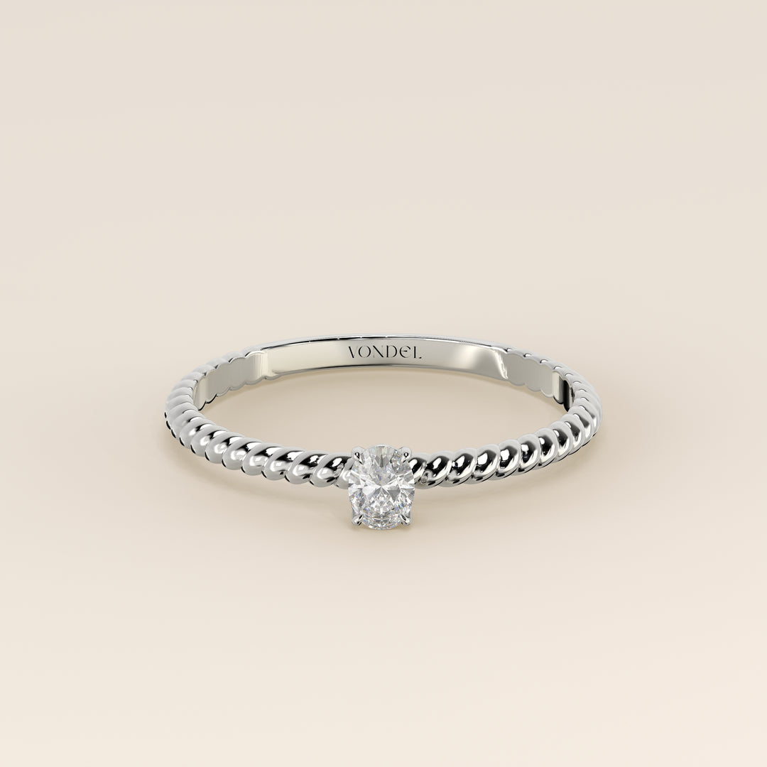 Bowie - Oval Lab Grown Diamond Ring