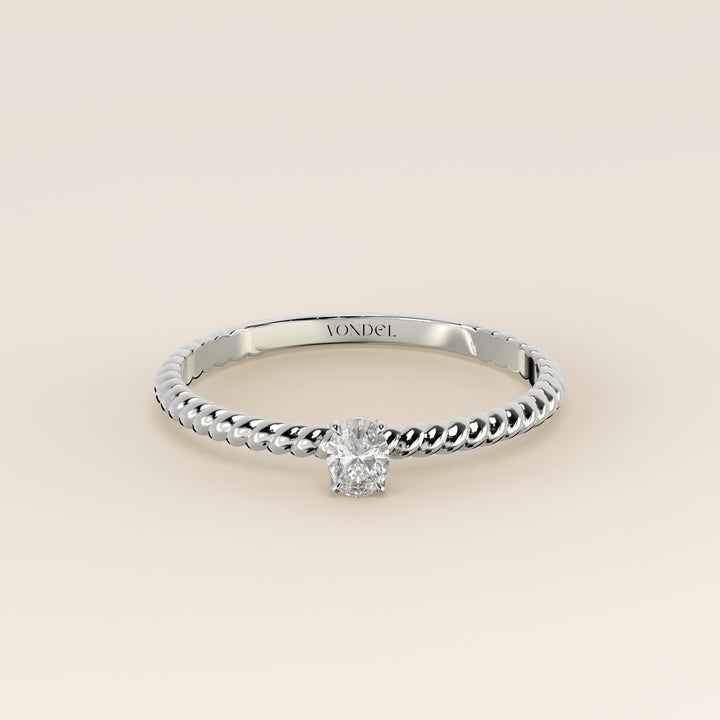 Bowie - Oval Lab Grown Diamond Ring