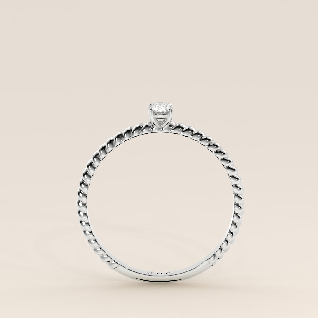 Bowie - Oval Lab Grown Diamond Ring