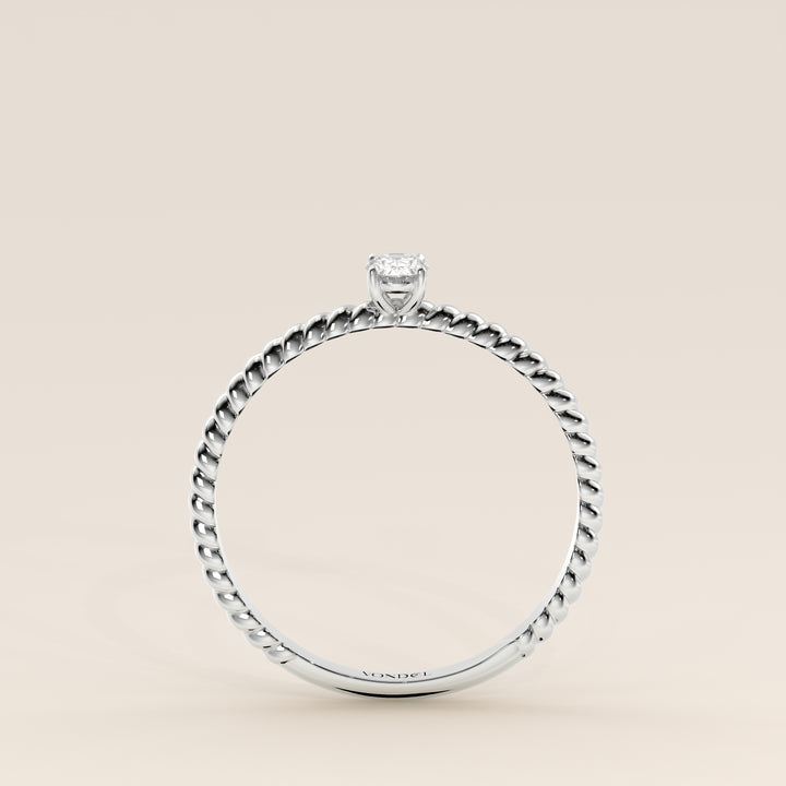 Bowie - Oval Lab Grown Diamond Ring