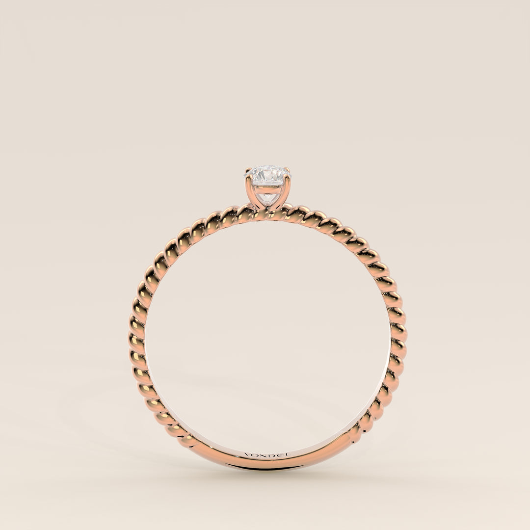 Bowie - Round Lab Grown Diamond Ring