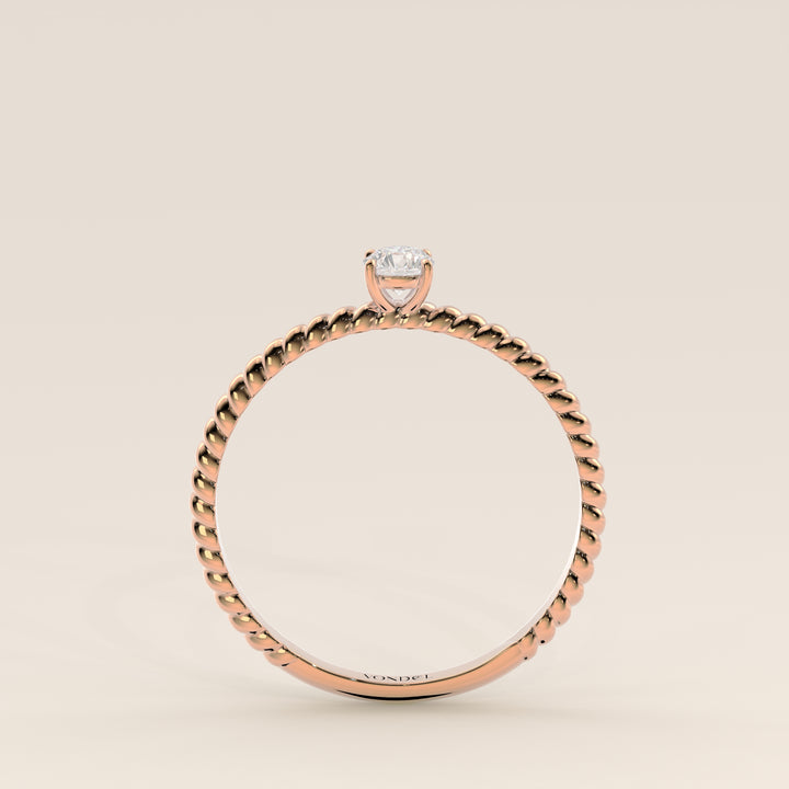 Bowie - Round Lab Grown Diamond Ring