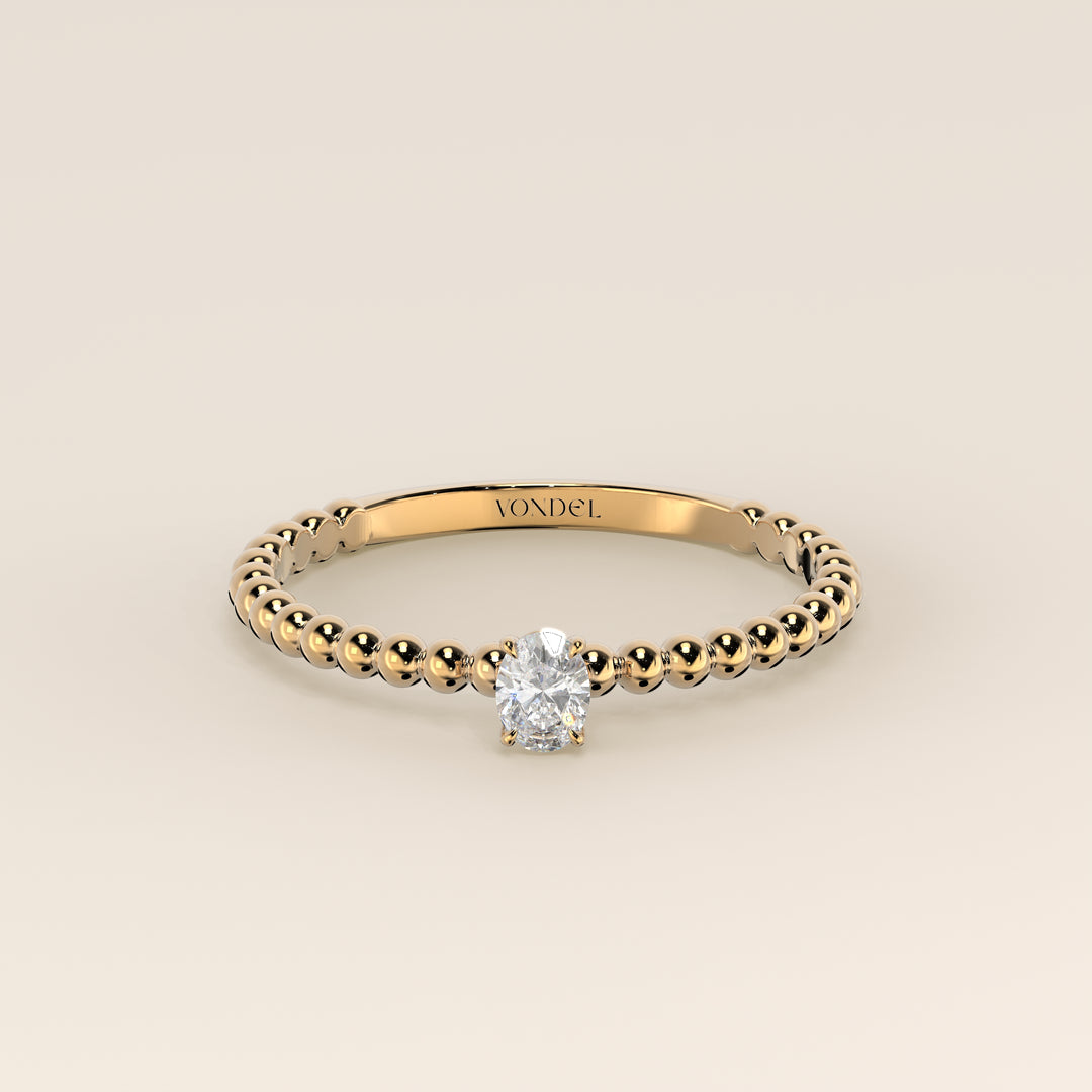Lina - Oval Lab Grown Diamond Ring