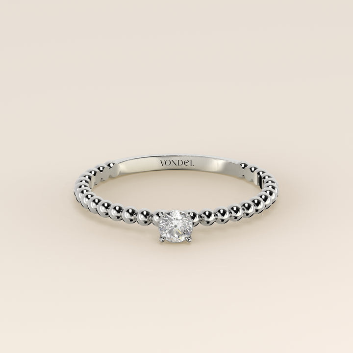 Lina - Round Lab Grown Diamond Ring