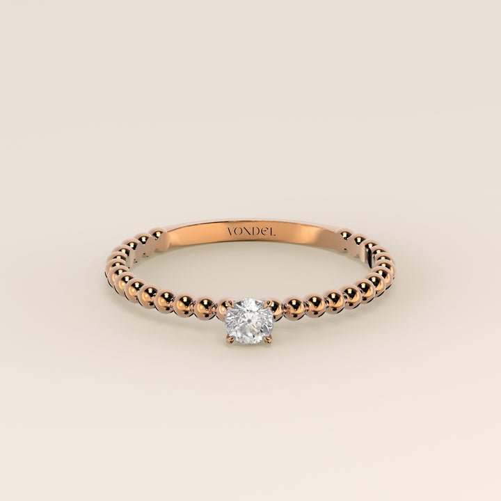 Lina - Round Lab Grown Diamond Ring