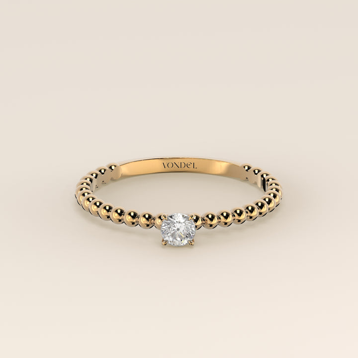 Lina - Round Lab Grown Diamond Ring