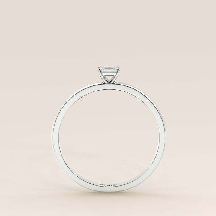 Maddie - Emerald Lab Grown Diamond Ring