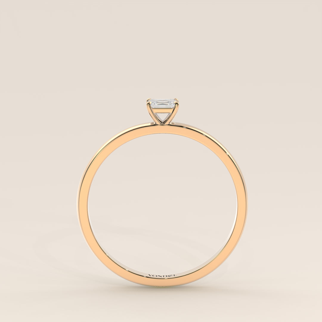 Maddie - Emerald Lab Grown Diamond Ring
