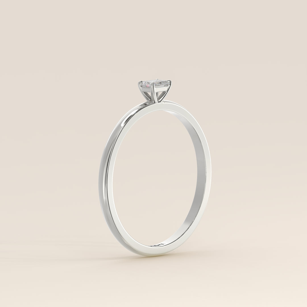 Maddie - Emerald Lab Grown Diamond Ring