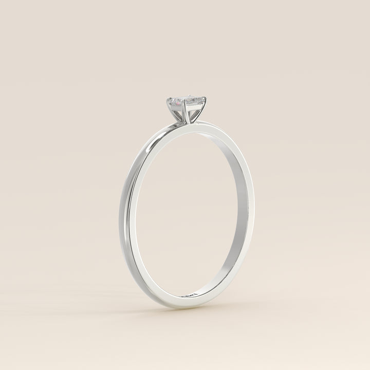 Maddie - Emerald Lab Grown Diamond Ring