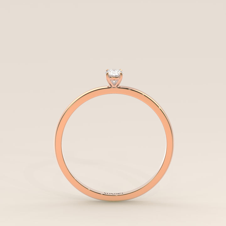 Maddie - Oval Lab Grown Diamond Ring