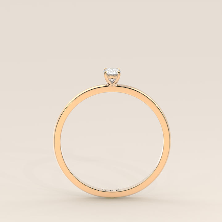 Maddie - Oval Lab Grown Diamond Ring