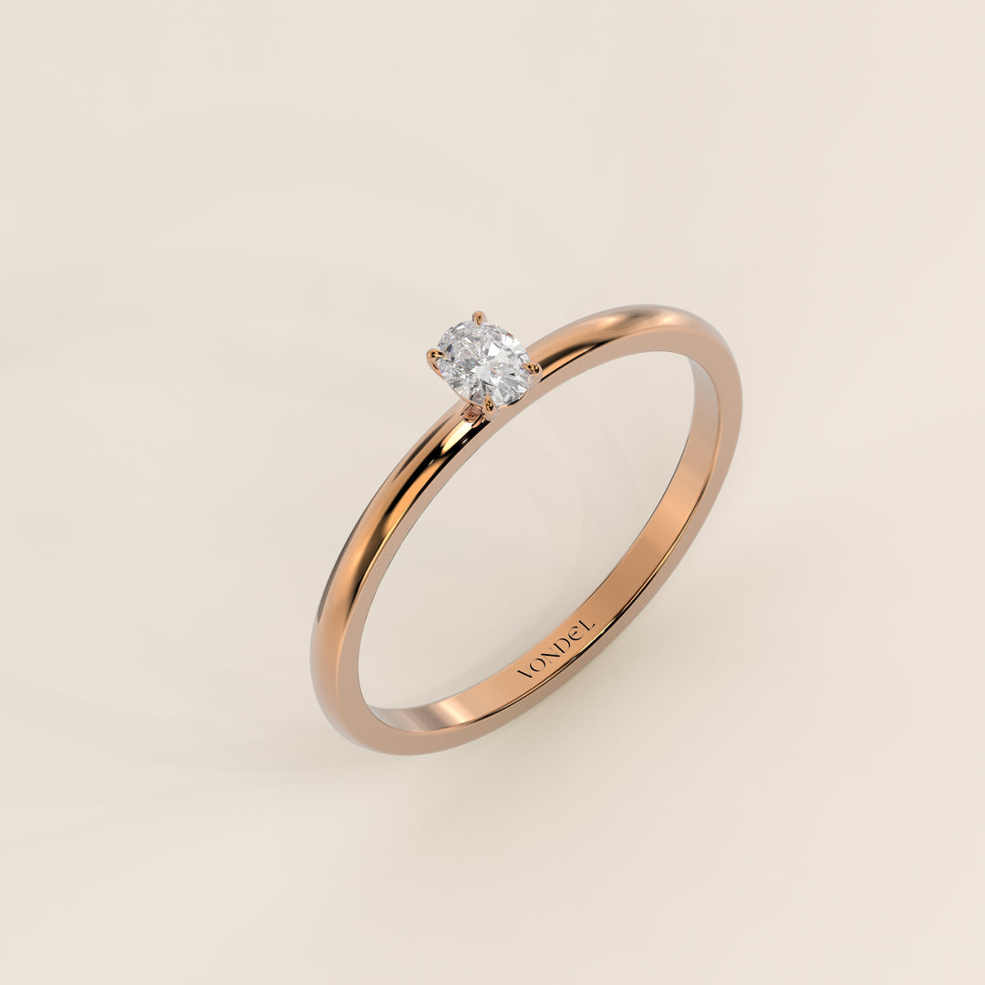 Maddie - Oval Lab Grown Diamond Ring