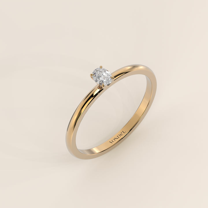 Maddie - Oval Lab Grown Diamond Ring