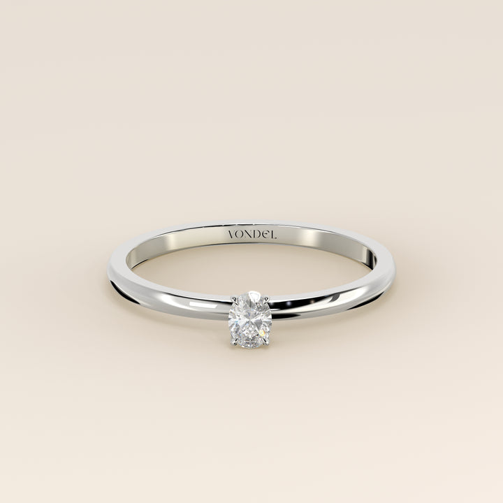 Maddie - Oval Lab Grown Diamond Ring