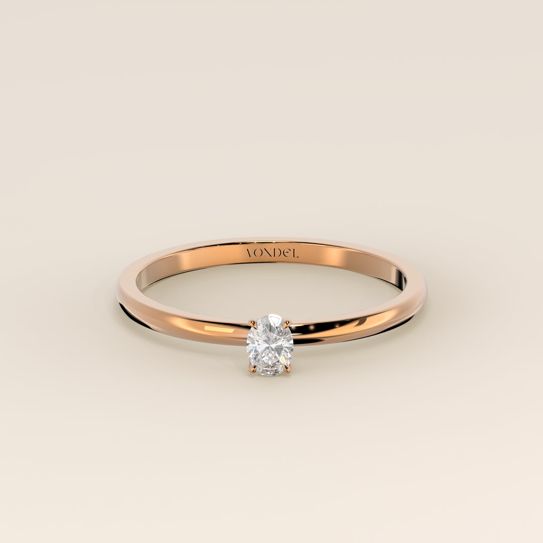 Maddie - Oval Lab Grown Diamond Ring