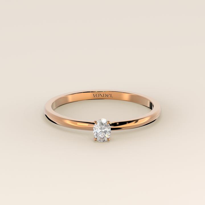 Maddie - Oval Lab Grown Diamond Ring