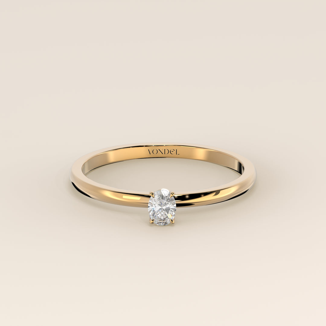 Maddie - Oval Lab Grown Diamond Ring
