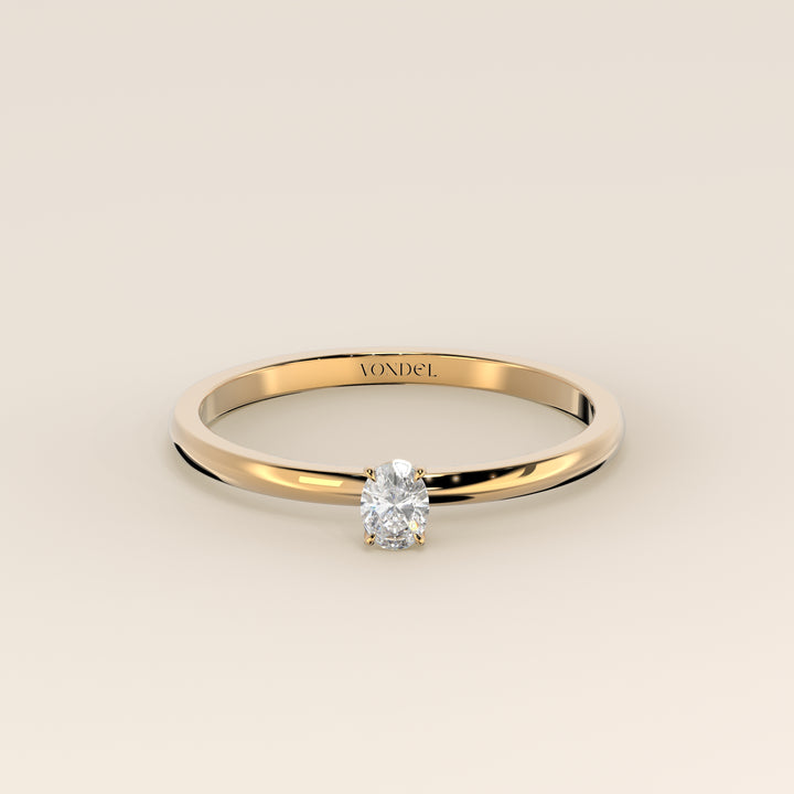 Maddie - Oval Lab Grown Diamond Ring