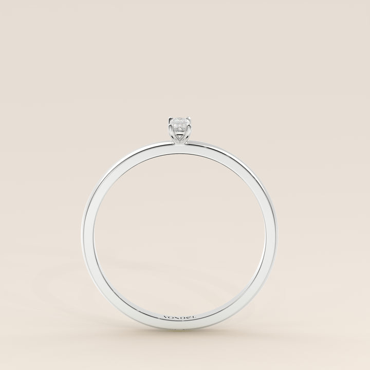Maddie - Elongated Cushion Lab Grown Diamond Ring