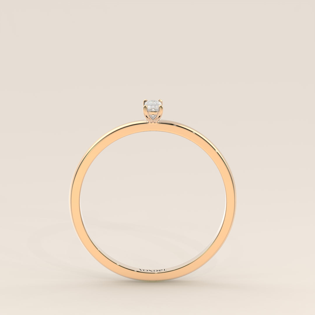 Maddie - Elongated Cushion Lab Grown Diamond Ring