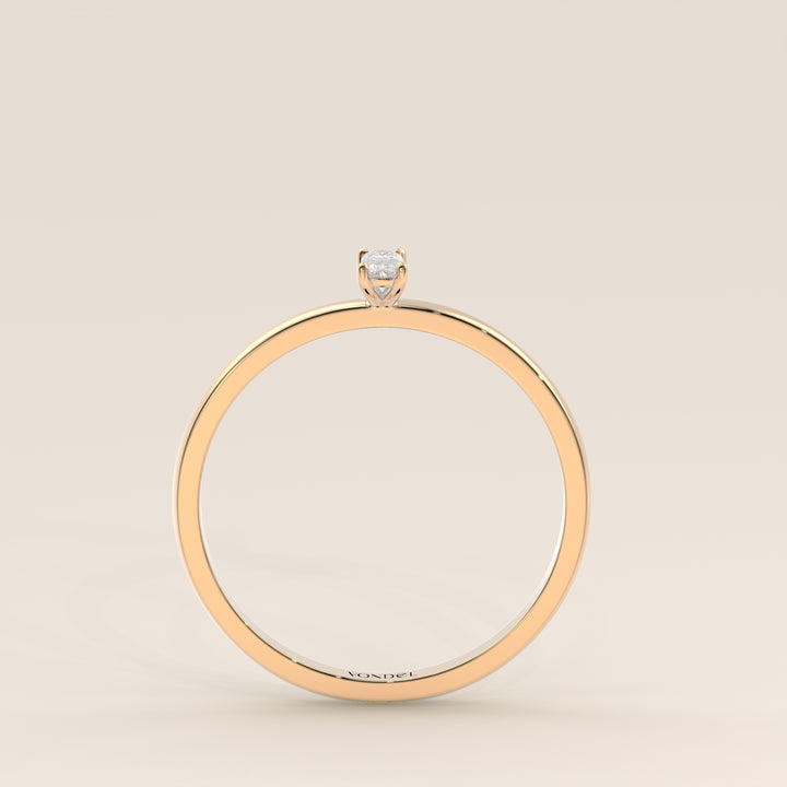 Maddie - Elongated Cushion Lab Grown Diamond Ring