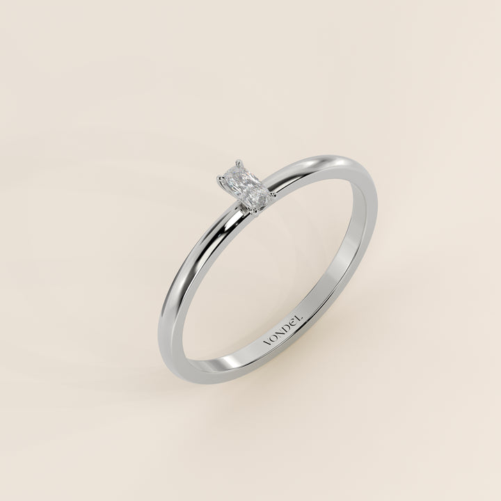 Maddie - Elongated Cushion Lab Grown Diamond Ring