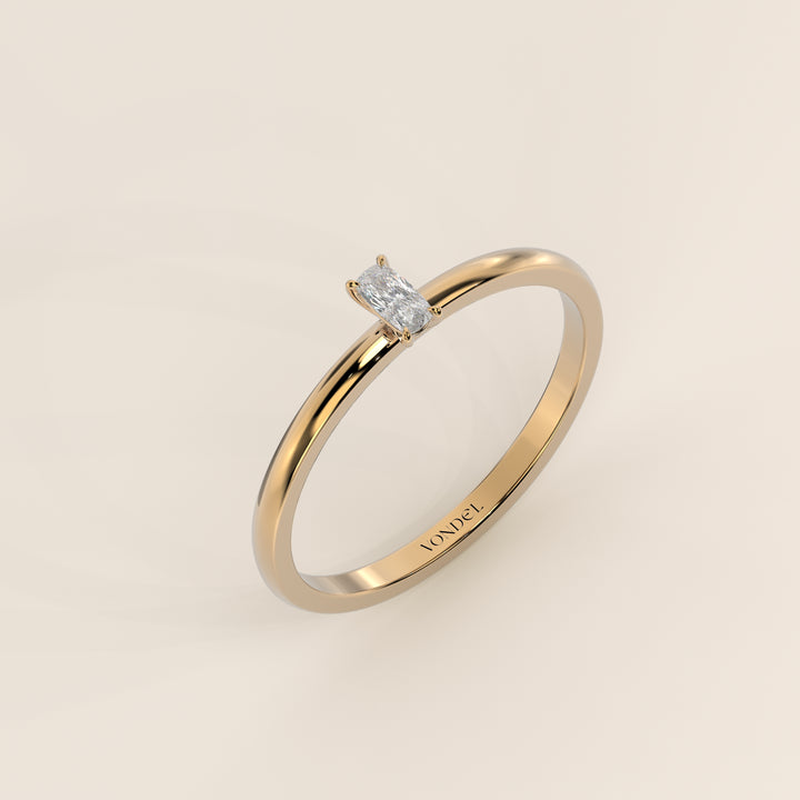 Maddie - Elongated Cushion Lab Grown Diamond Ring