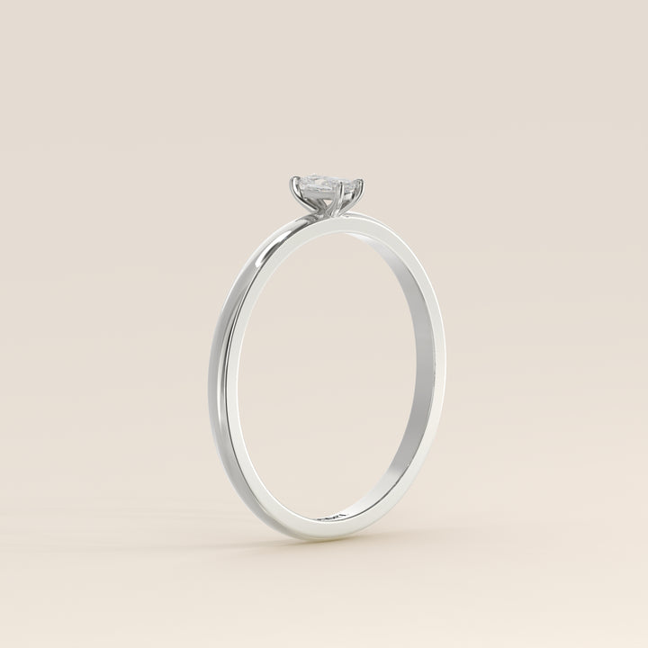 Maddie - Elongated Cushion Lab Grown Diamond Ring