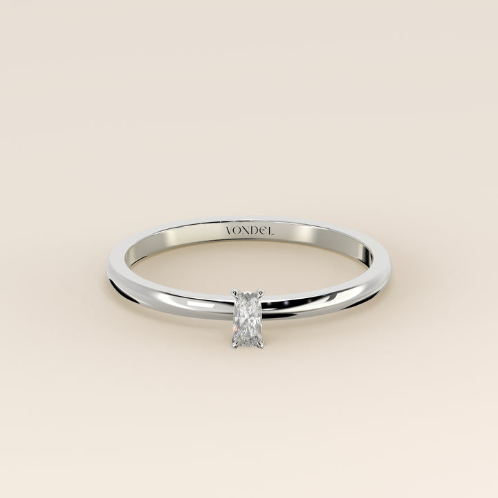 Maddie - Elongated Cushion Lab Grown Diamond Ring