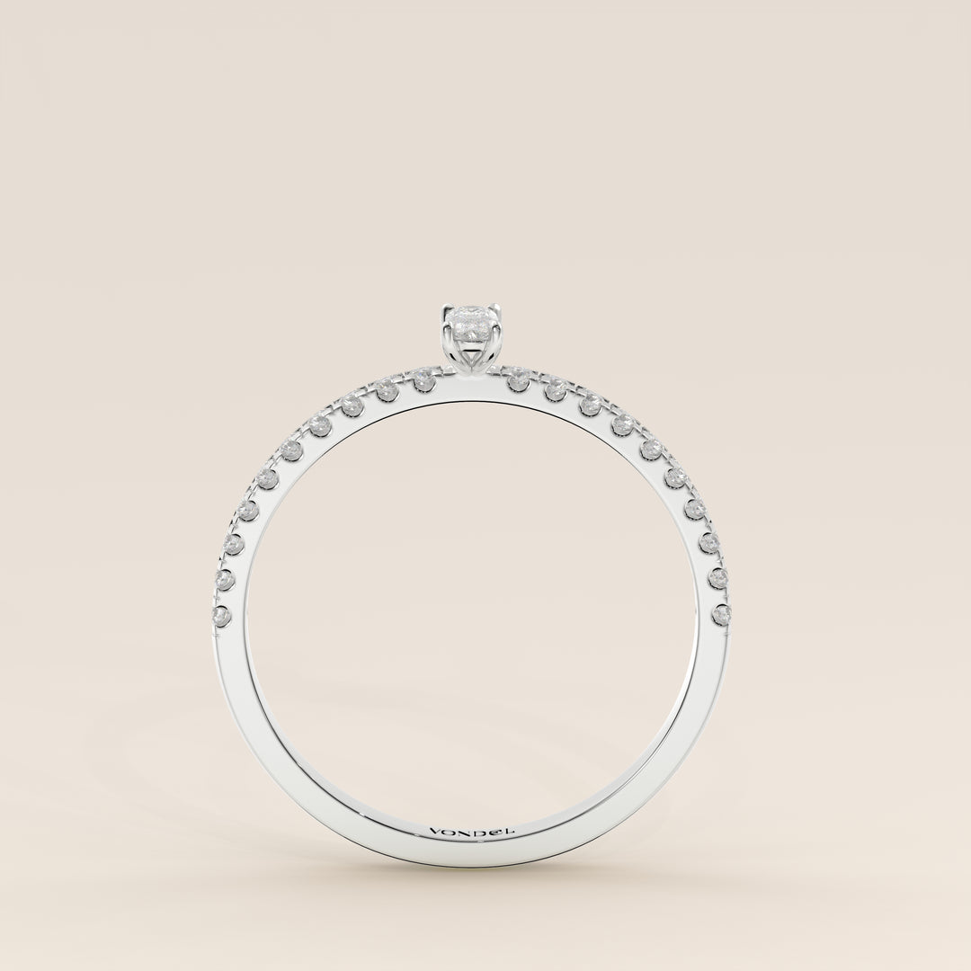 Julie - Elongated Cushion Lab Grown Diamond Ring