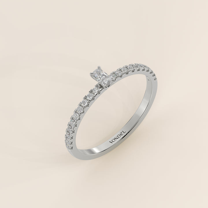 Julie - Elongated Cushion Lab Grown Diamond Ring