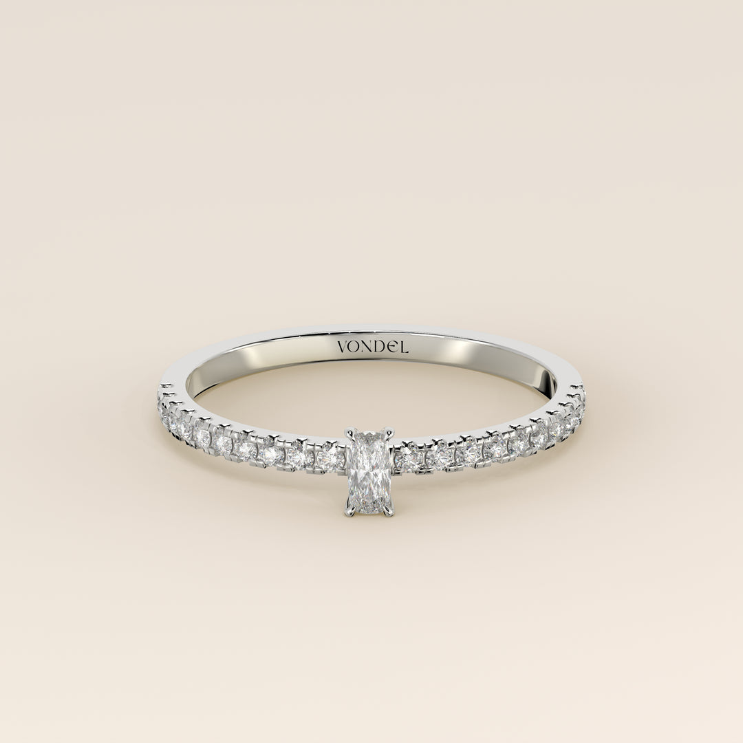 Julie - Elongated Cushion Lab Grown Diamond Ring