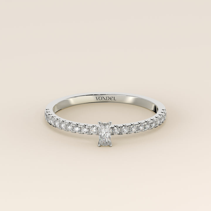 Julie - Elongated Cushion Lab Grown Diamond Ring