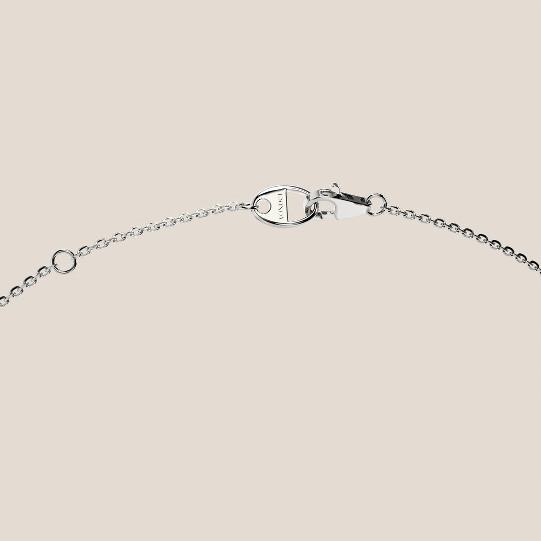 Joy - Lab Grown Diamond Initial Pendant Necklace