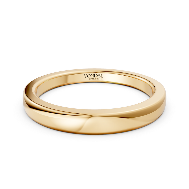 Gouden Ring trouwring - 18K Geelgoud