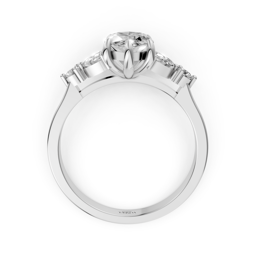 Marquise Multi Diamanten Ring - 1,96 ct