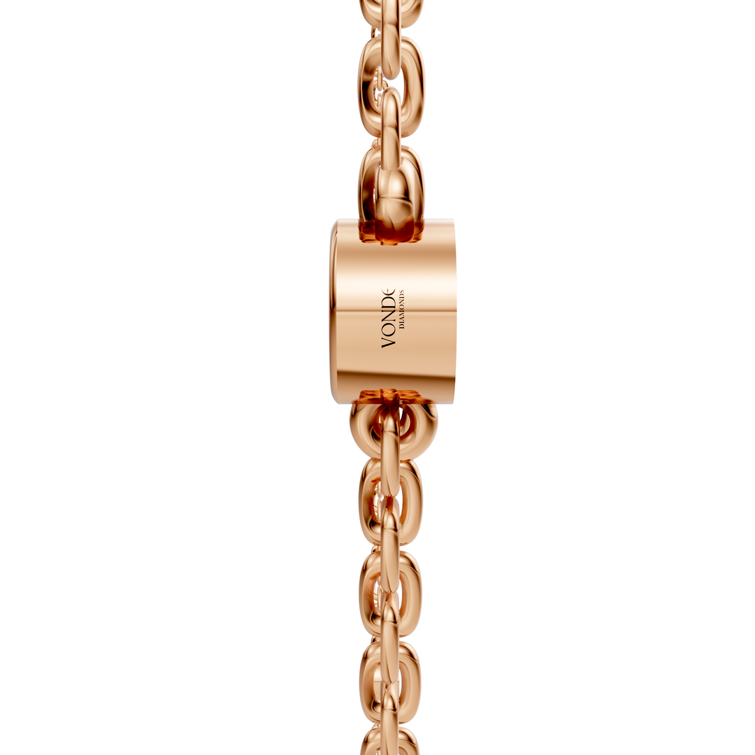 Diamant Station Collier - 18K Goud