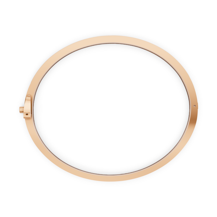 Bangle met Diamanten Channelzetting Slim - 18k Geelgoud - 1,43 ct