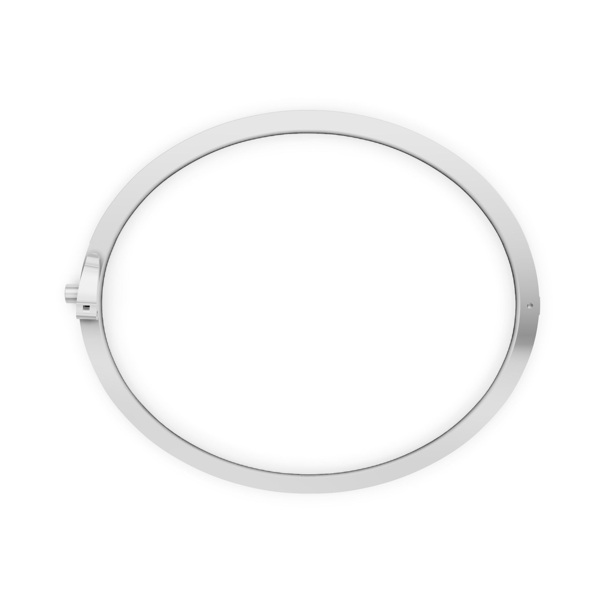 Anouk - In Stock - Bangle with Lab Grown Diamond Channel Setting Slim - 18k Gold - 1,43 ct