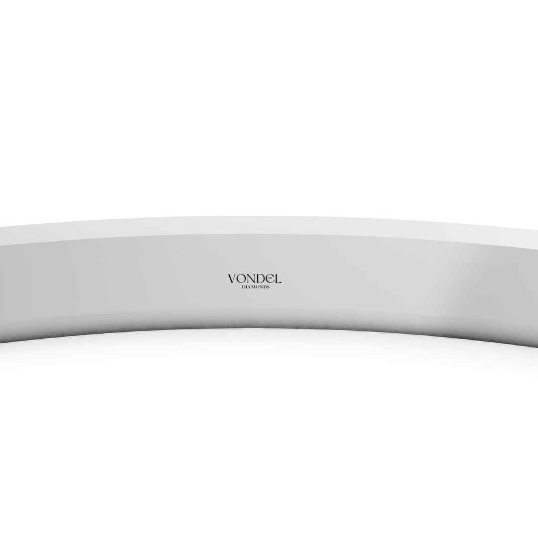 Bangle met Diamanten Channelzetting Slim - 18k Geelgoud - 1,43 ct