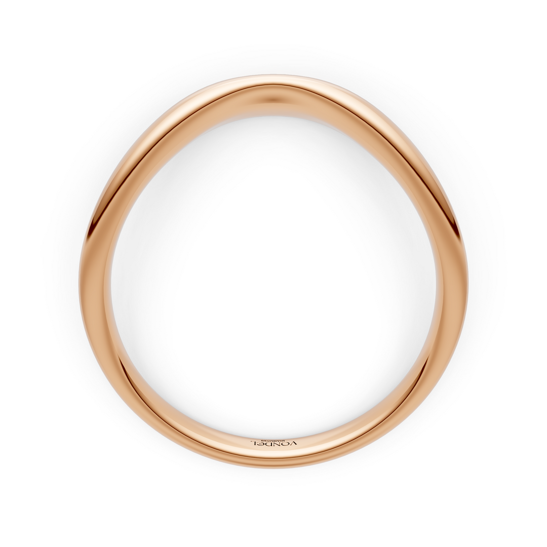 Curved Aanschuifring Breed