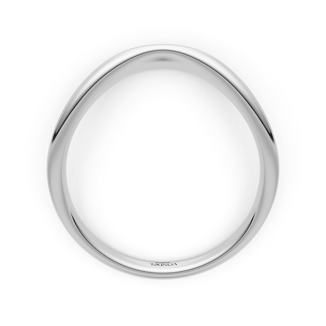 Curved Aanschuifring Breed