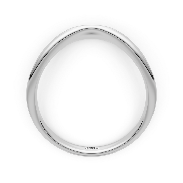 Curved Aanschuifring Breed