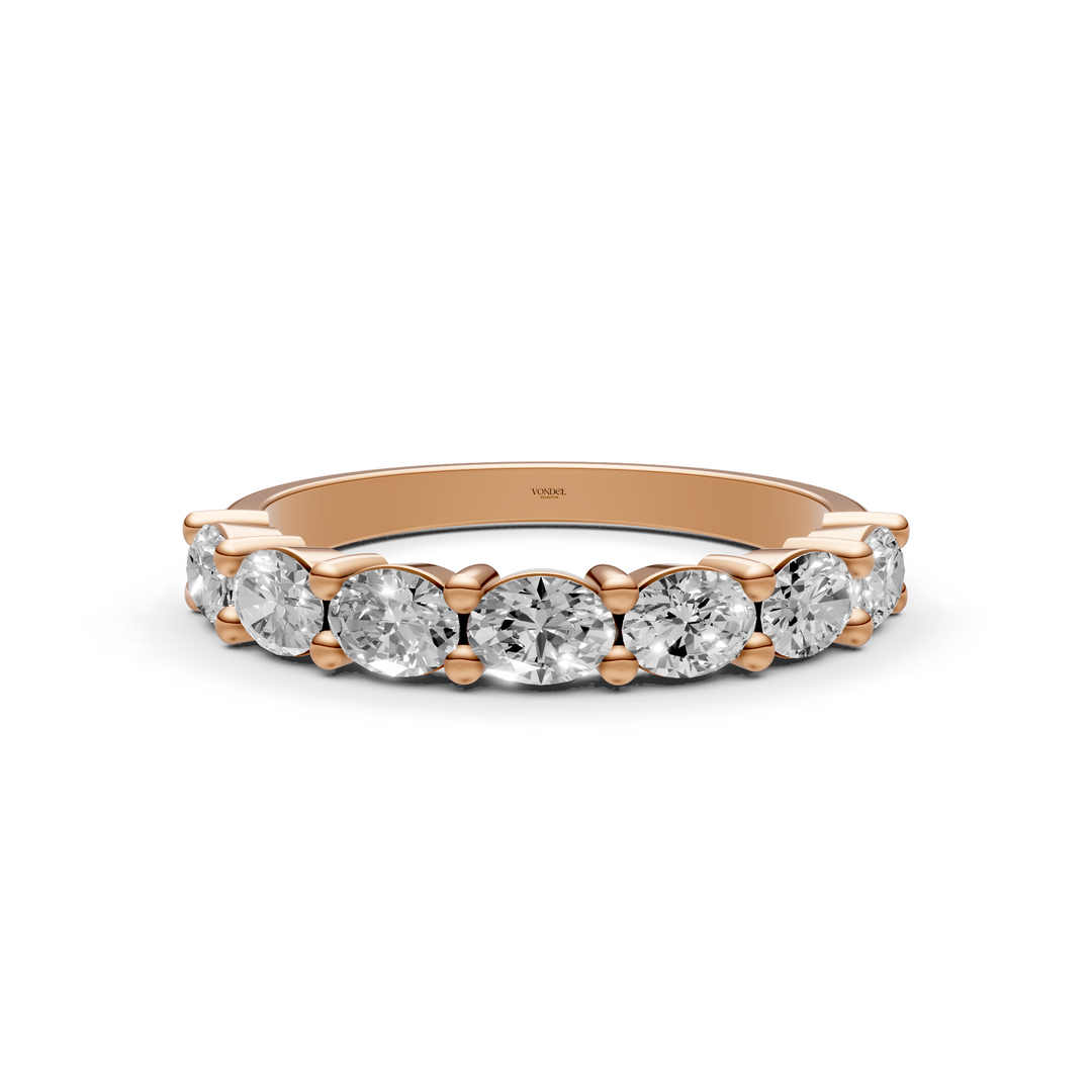 Ovale Rijring East to West - 1,04 ct