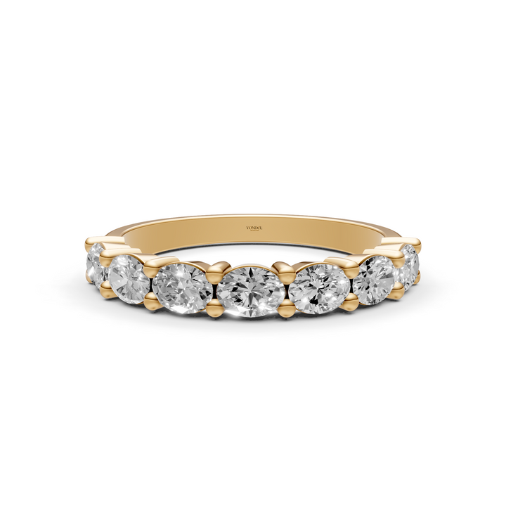 Ovale Rijring East to West - 1,04 ct