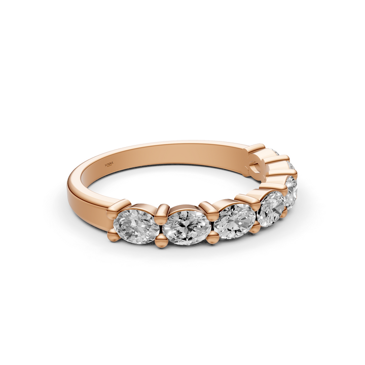 Ovale Rijring East to West - 1,04 ct