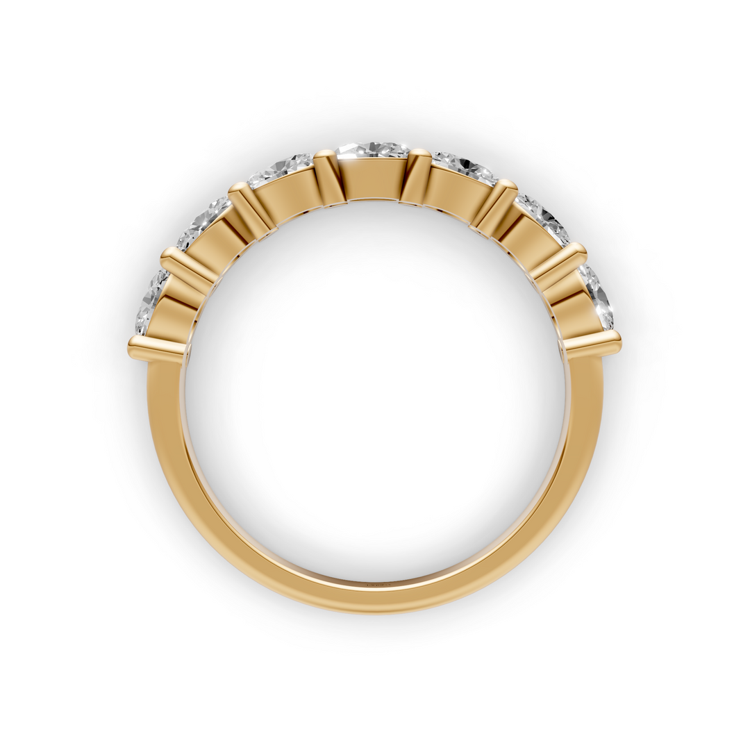 Ovale Rijring East to West - 1,04 ct